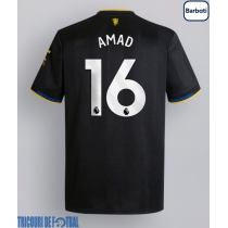 Echipament fotbal Manchester United Amad Diallo #16 Tricou Treilea 2025-26 maneca scurta