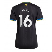 Echipament fotbal Manchester United Amad Diallo #16 Tricou Treilea 2025-26 pentru femei maneca scurta