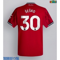 Echipament fotbal Manchester United Benjamin Sesko #30 Tricou Acasa 2025-26 maneca scurta