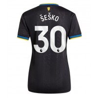Echipament fotbal Manchester United Benjamin Sesko #30 Tricou Treilea 2025-26 pentru femei maneca scurta