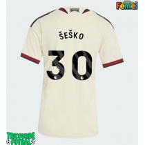Echipament fotbal Manchester United Benjamin Sesko #30 Tricou Treilea 2026-27 pentru femei maneca scurta