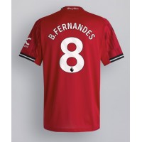 Echipament fotbal Manchester United Bruno Fernandes #8 Tricou Acasa 2025-26 maneca scurta
