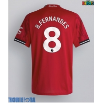 Echipament fotbal Manchester United Bruno Fernandes #8 Tricou Acasa 2025-26 maneca scurta