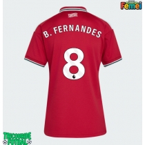 Echipament fotbal Manchester United Bruno Fernandes #8 Tricou Acasa 2026-27 pentru femei maneca scurta