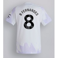 Echipament fotbal Manchester United Bruno Fernandes #8 Tricou Deplasare 2025-26 maneca scurta