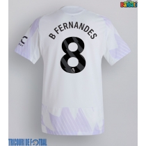 Echipament fotbal Manchester United Bruno Fernandes #8 Tricou Deplasare 2025-26 maneca scurta
