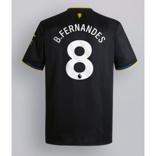 Echipament fotbal Manchester United Bruno Fernandes #8 Tricou Treilea 2025-26 maneca scurta Echipament fotbal Manchester United Bruno Fernandes #8 Tricou Treilea 2025-26 maneca scurta