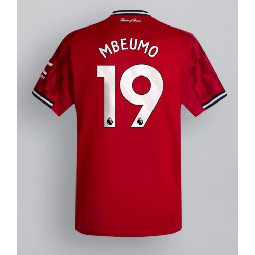 Echipament fotbal Manchester United Bryan Mbeumo #19 Tricou Acasa 2025-26 maneca scurta Echipament fotbal Manchester United Bryan Mbeumo #19 Tricou Acasa 2025-26 maneca scurta