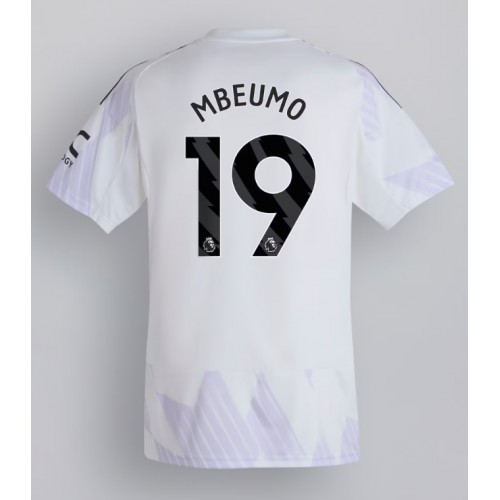 Echipament fotbal Manchester United Bryan Mbeumo #19 Tricou Deplasare 2025-26 maneca scurta Echipament fotbal Manchester United Bryan Mbeumo #19 Tricou Deplasare 2025-26 maneca scurta