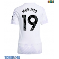 Echipament fotbal Manchester United Bryan Mbeumo #19 Tricou Deplasare 2025-26 pentru femei maneca scurta