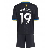 Echipament fotbal Manchester United Bryan Mbeumo #19 Tricou Treilea 2025-26 pentru copii maneca scurta (+ Pantaloni scurti)