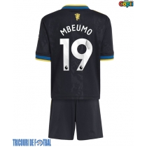 Echipament fotbal Manchester United Bryan Mbeumo #19 Tricou Treilea 2025-26 pentru copii maneca scurta (+ Pantaloni scurti)