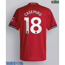 Echipament fotbal Manchester United Casemiro #18 Tricou Acasa 2025-26 maneca scurta