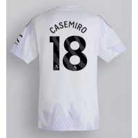 Echipament fotbal Manchester United Casemiro #18 Tricou Deplasare 2025-26 maneca scurta