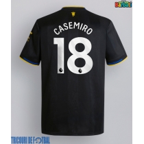 Echipament fotbal Manchester United Casemiro #18 Tricou Treilea 2025-26 maneca scurta