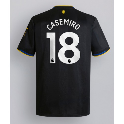 Echipament fotbal Manchester United Casemiro #18 Tricou Treilea 2025-26 maneca scurta Echipament fotbal Manchester United Casemiro #18 Tricou Treilea 2025-26 maneca scurta