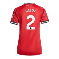 Echipament fotbal Manchester United Diogo Dalot #2 Tricou Acasa 2025-26 pentru femei maneca scurta