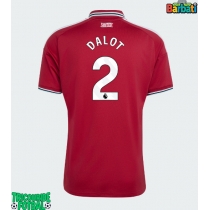 Echipament fotbal Manchester United Diogo Dalot #2 Tricou Acasa 2026-27 maneca scurta