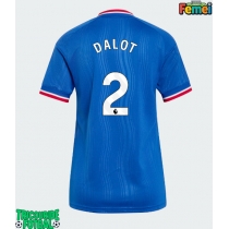Echipament fotbal Manchester United Diogo Dalot #2 Tricou Deplasare 2026-27 pentru femei maneca scurta
