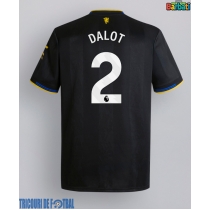 Echipament fotbal Manchester United Diogo Dalot #2 Tricou Treilea 2025-26 maneca scurta