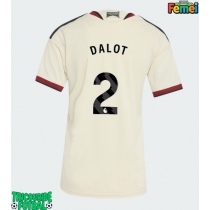 Echipament fotbal Manchester United Diogo Dalot #2 Tricou Treilea 2026-27 pentru femei maneca scurta