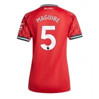 Echipament fotbal Manchester United Harry Maguire #5 Tricou Acasa 2025-26 pentru femei maneca scurta