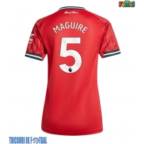 Echipament fotbal Manchester United Harry Maguire #5 Tricou Acasa 2025-26 pentru femei maneca scurta