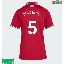 Echipament fotbal Manchester United Harry Maguire #5 Tricou Acasa 2026-27 pentru femei maneca scurta