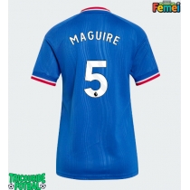 Echipament fotbal Manchester United Harry Maguire #5 Tricou Deplasare 2026-27 pentru femei maneca scurta