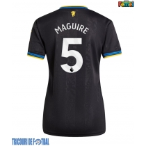 Echipament fotbal Manchester United Harry Maguire #5 Tricou Treilea 2025-26 pentru femei maneca scurta