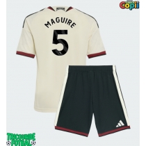 Echipament fotbal Manchester United Harry Maguire #5 Tricou Treilea 2026-27 pentru copii maneca scurta (+ Pantaloni scurti)
