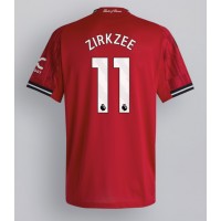 Echipament fotbal Manchester United Joshua Zirkzee #11 Tricou Acasa 2025-26 maneca scurta