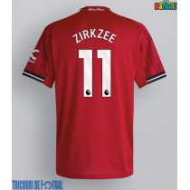 Echipament fotbal Manchester United Joshua Zirkzee #11 Tricou Acasa 2025-26 maneca scurta