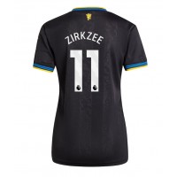 Echipament fotbal Manchester United Joshua Zirkzee #11 Tricou Treilea 2025-26 pentru femei maneca scurta
