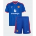 Echipament fotbal Manchester United Kobbie Mainoo #37 Tricou Deplasare 2026-27 pentru copii maneca scurta (+ Pantaloni scurti)
