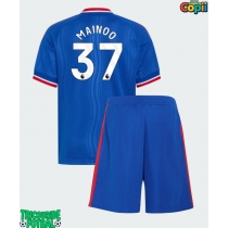 Echipament fotbal Manchester United Kobbie Mainoo #37 Tricou Deplasare 2026-27 pentru copii maneca scurta (+ Pantaloni scurti)
