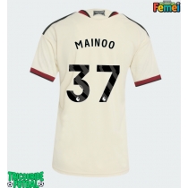 Echipament fotbal Manchester United Kobbie Mainoo #37 Tricou Treilea 2026-27 pentru femei maneca scurta
