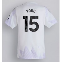 Echipament fotbal Manchester United Leny Yoro #15 Tricou Deplasare 2025-26 maneca scurta