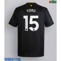 Echipament fotbal Manchester United Leny Yoro #15 Tricou Treilea 2025-26 maneca scurta