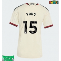 Echipament fotbal Manchester United Leny Yoro #15 Tricou Treilea 2026-27 pentru femei maneca scurta