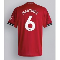 Echipament fotbal Manchester United Lisandro Martinez #6 Tricou Acasa 2025-26 maneca scurta