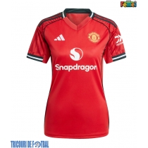 Echipament fotbal Manchester United Lisandro Martinez #6 Tricou Acasa 2025-26 pentru femei maneca scurta