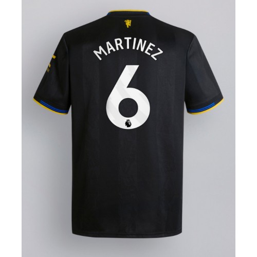 Echipament fotbal Manchester United Lisandro Martinez #6 Tricou Treilea 2025-26 maneca scurta Echipament fotbal Manchester United Lisandro Martinez #6 Tricou Treilea 2025-26 maneca scurta