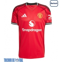 Echipament fotbal Manchester United Luke Shaw #23 Tricou Acasa 2025-26 maneca scurta