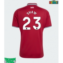 Echipament fotbal Manchester United Luke Shaw #23 Tricou Acasa 2026-27 maneca scurta