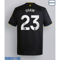 Echipament fotbal Manchester United Luke Shaw #23 Tricou Treilea 2025-26 maneca scurta