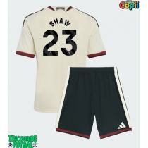 Echipament fotbal Manchester United Luke Shaw #23 Tricou Treilea 2026-27 pentru copii maneca scurta (+ Pantaloni scurti)