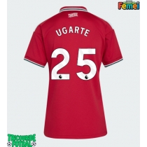 Echipament fotbal Manchester United Manuel Ugarte #25 Tricou Acasa 2026-27 pentru femei maneca scurta