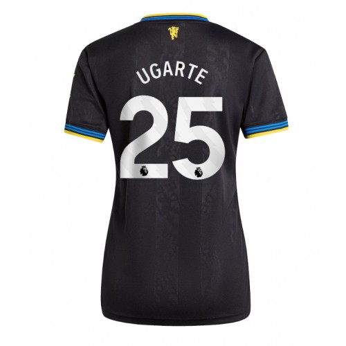 Echipament fotbal Manchester United Manuel Ugarte #25 Tricou Treilea 2025-26 pentru femei maneca scurta Echipament fotbal Manchester United Manuel Ugarte #25 Tricou Treilea 2025-26 pentru femei maneca scurta