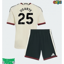 Echipament fotbal Manchester United Manuel Ugarte #25 Tricou Treilea 2026-27 pentru copii maneca scurta (+ Pantaloni scurti)